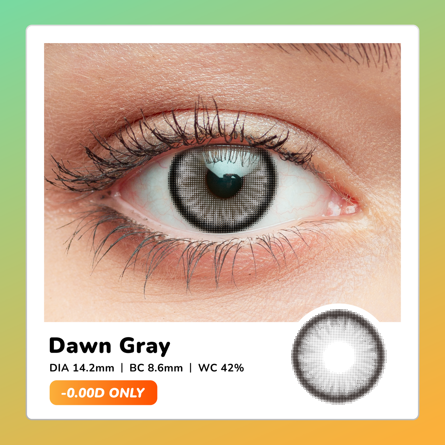 Moosi Lens - Dawn Gray