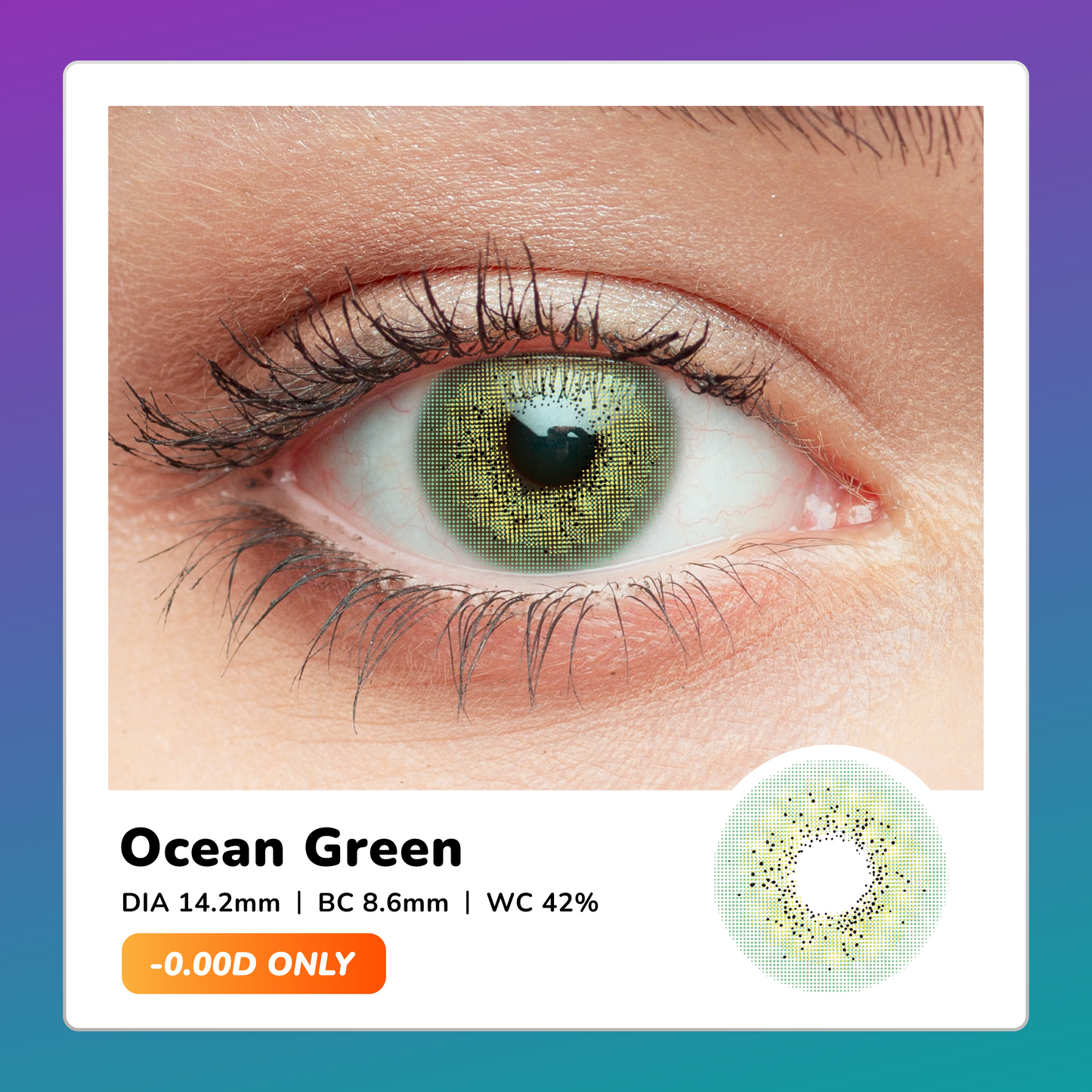 Moosi Lens - Ocean Green