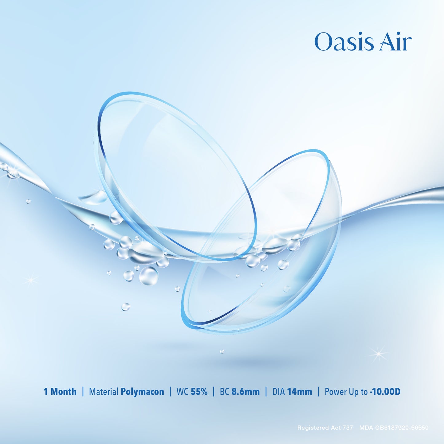 Bionics Oasis Air Clear Lens
