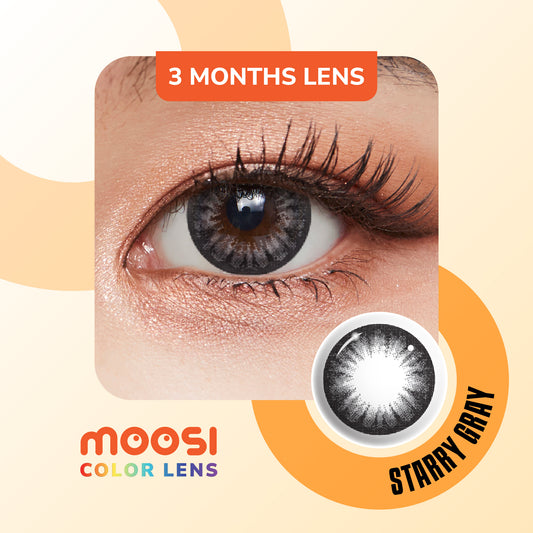 Moosi Lens - Starry Gray (3-mth contact lens)
