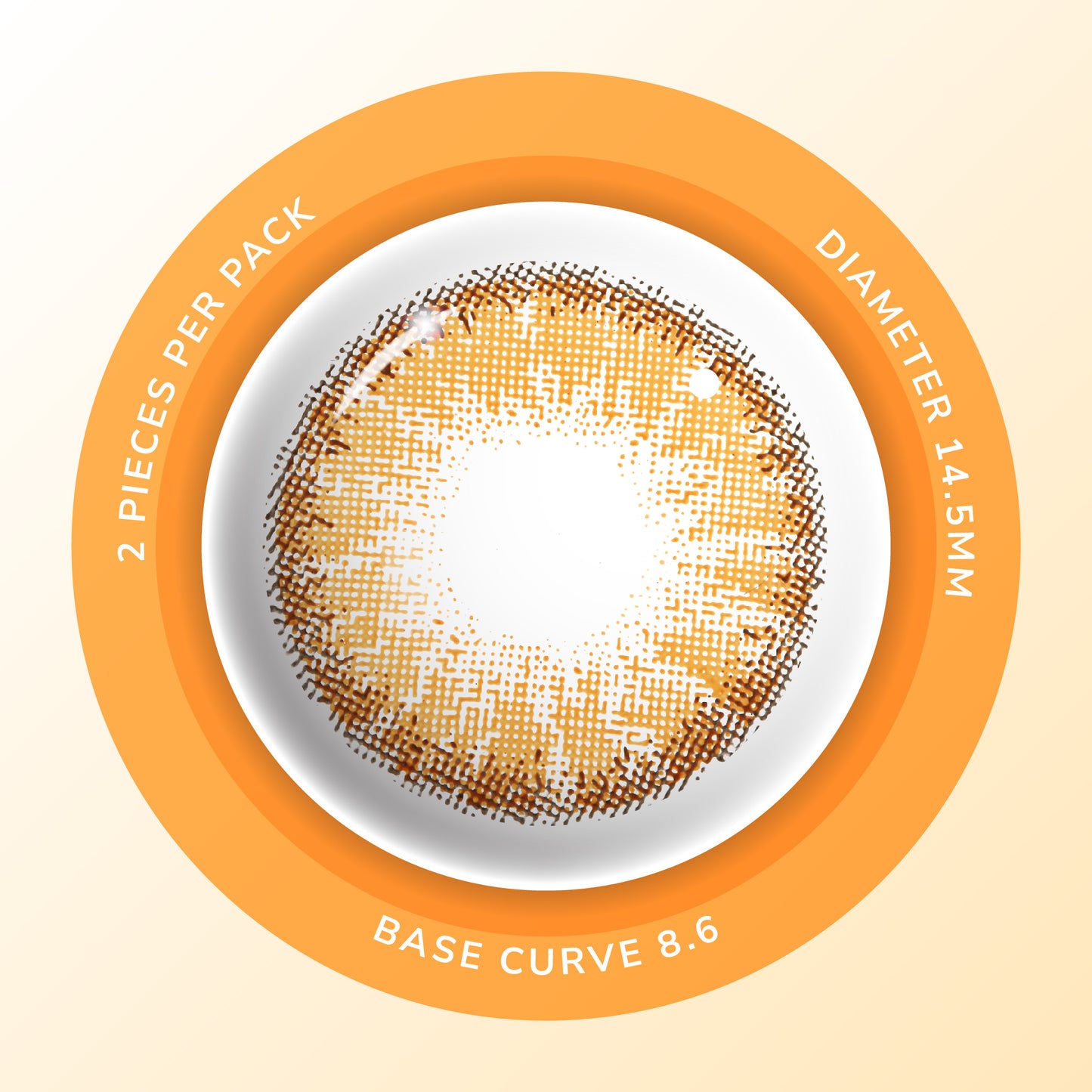 Moosi Lens - Le'luxe Hazel (3-mth contact lens)