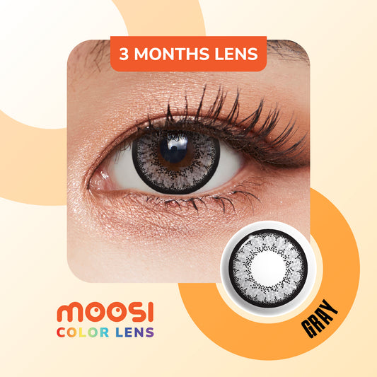 Moosi Lens - Gray (3-mth contact lens)