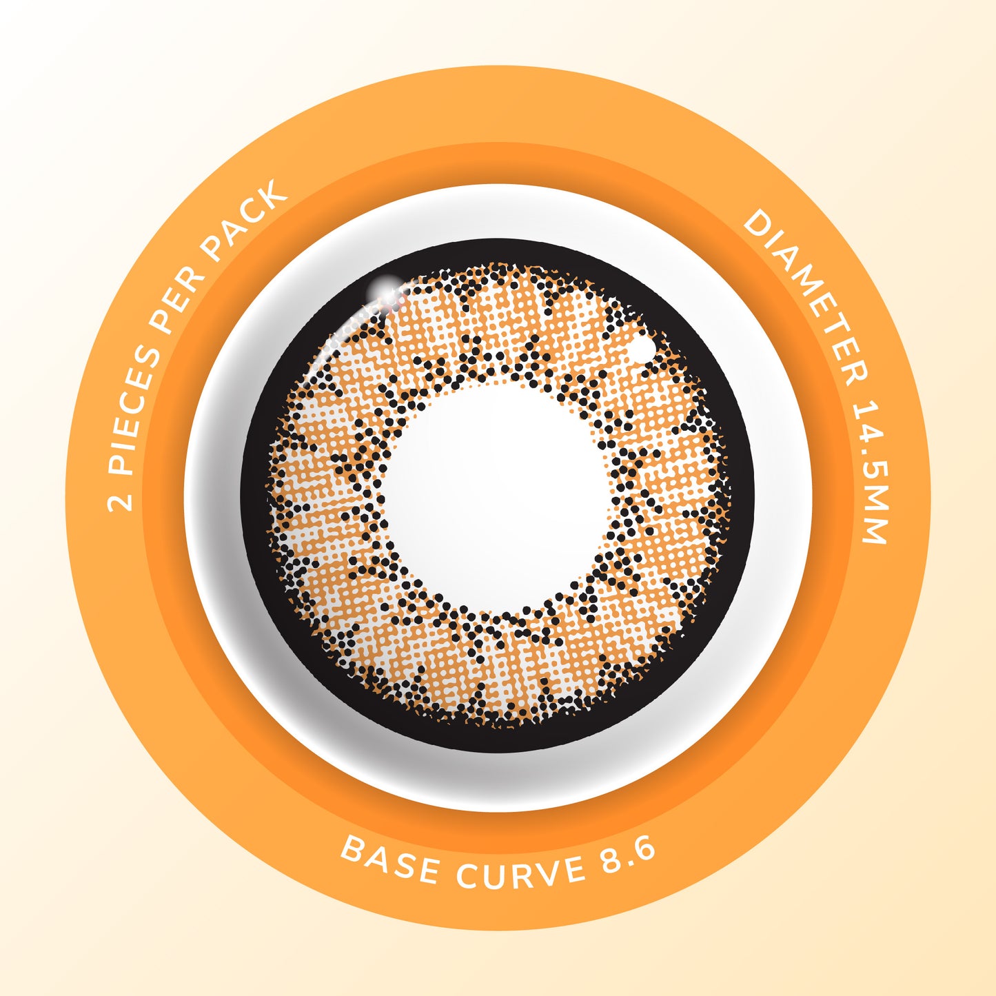 Moosi Lens - Hazel (3-mth contact lens)