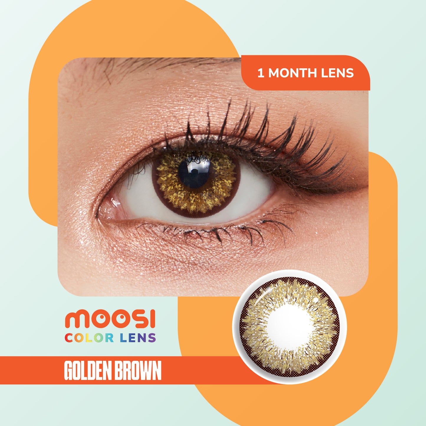 Moosi Lens - Golden Brown