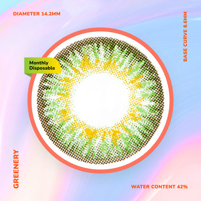 Moosi Lens - Greenery (3-mth contact lens)