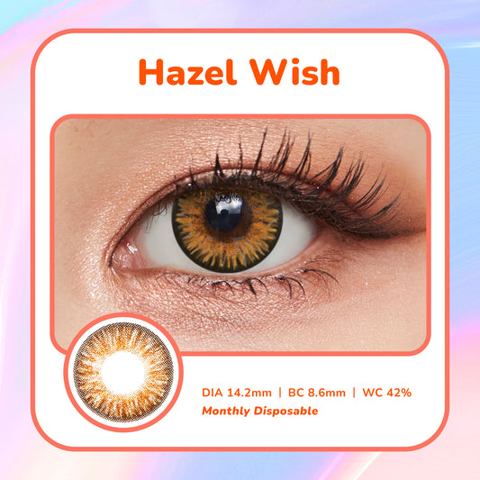 Moosi Lens - Hazel Wish (3-mth contact lens)