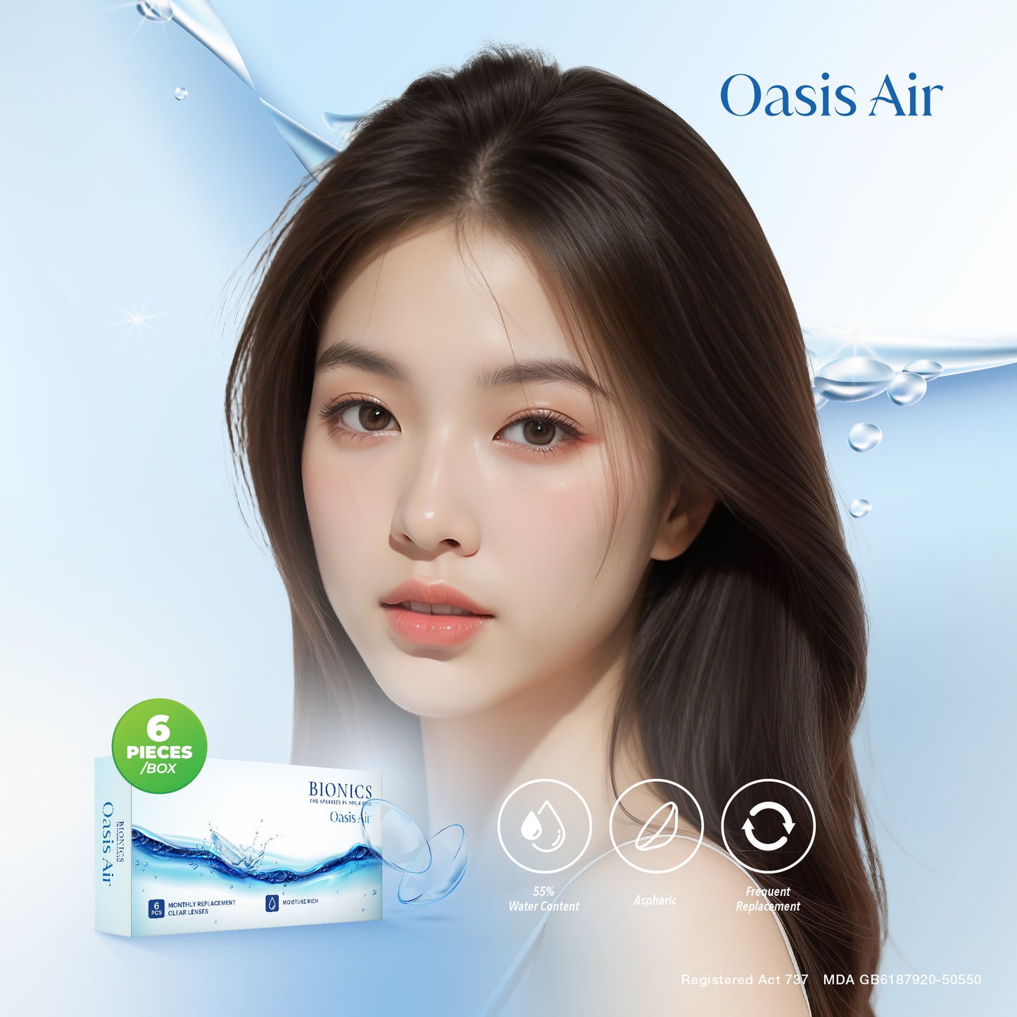 Bionics Oasis Air Clear Lens