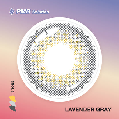 Pegavision Kaori Lavender Gray - 10 pcs Daily Color Contact Lens with PMB Solution